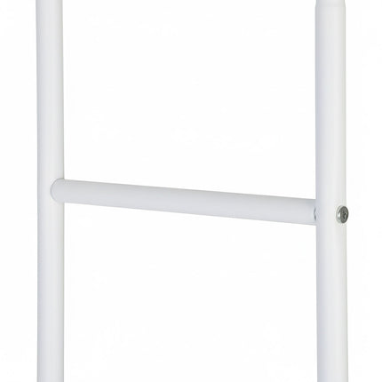 Iron Double Wardrobe with 2 Rods and Shelves