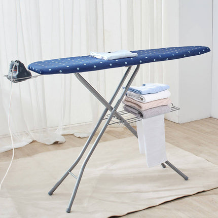 Ironing Board with Storage Tray, 10-Height, 55x15, Heat-Resistant
