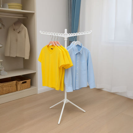 Ironing Rack for 27 Hangers – Foldable Clothes Dryer