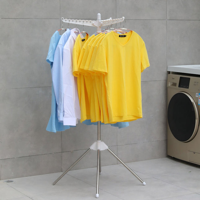 Strijkrek voor 27 hangers - Opvouwbare droogstandaard