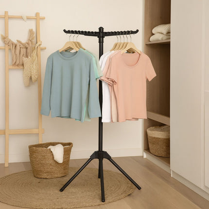 Ironing Rack for 27 Hangers – Foldable Drying Stand