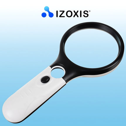 Izoxis 22670 LED-illuminated magnifier