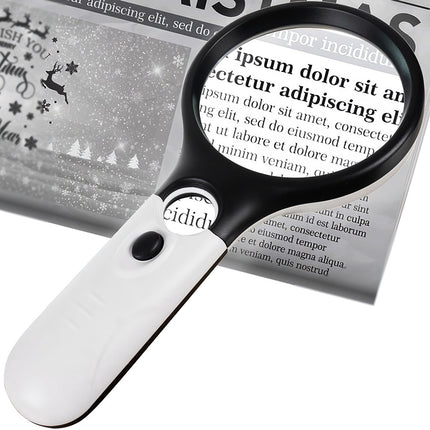 Izoxis 22670 LED-illuminated magnifier