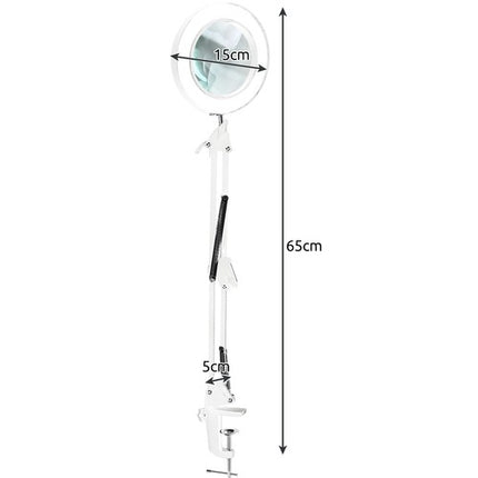 Izoxis magnifying loupe - white 22692