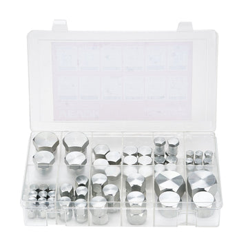 JIC Hydraulic Cap And Plug Kit, 72-Piece, 37 Flare