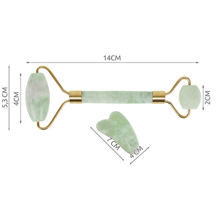 Jade face massager