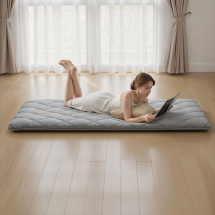 Japanese Tatami Mat Twin, Foldable Futon Mattress 3.5 In