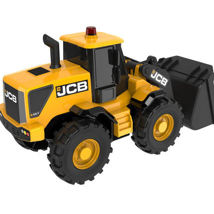 Jcb Wheel Loader With Light & Sound, 15Cm