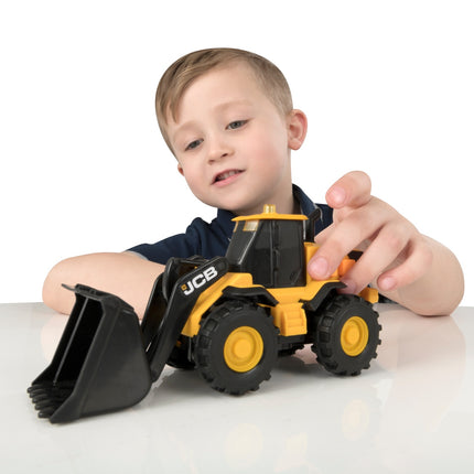 Jcb Wheel Loader With Light & Sound, 15Cm