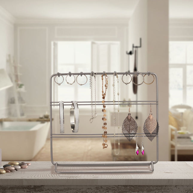 Jewelery stand for necklaces and earrings