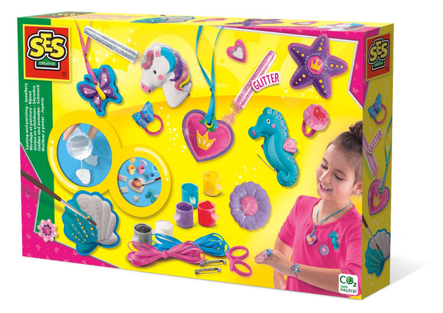 Jewellery Casting and Painting Kit for Creative Projects