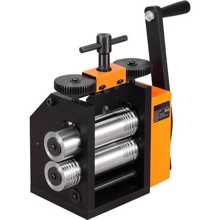Jewelry Rolling Mill 75mm, 3-in-1, 0.03–6.5mm