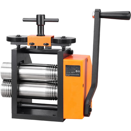 Jewelry Rolling Mill 75mm, 3-in-1, 0.03–6.5mm