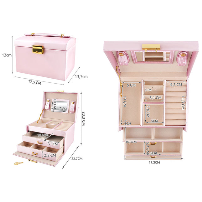 Jewelry box/case - pink
