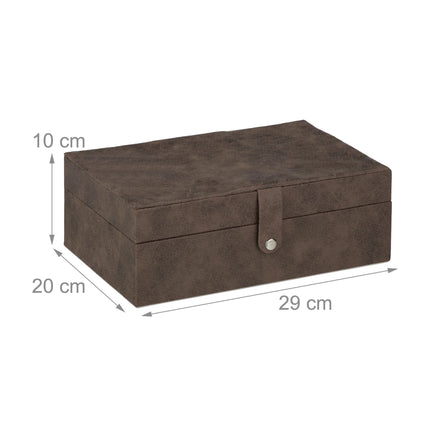 Jewelry box in leather look