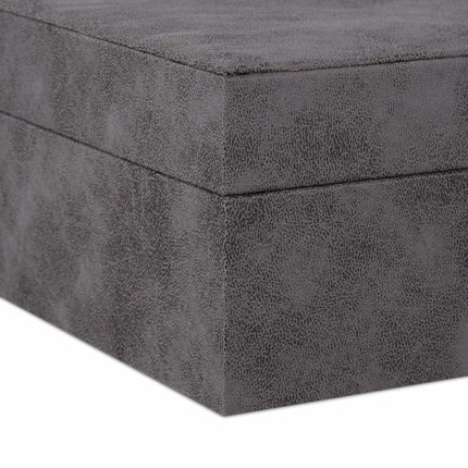 Jewelry box in leather look