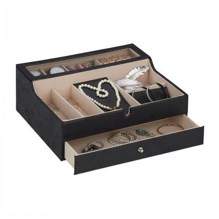 Jewelry box in leather look