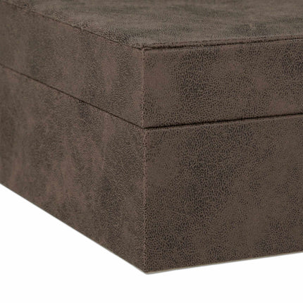 Jewelry box in leather look