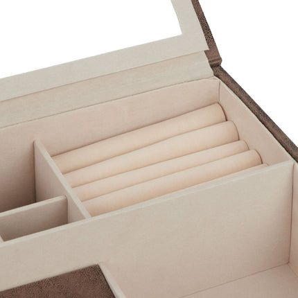 Jewelry box in leather look