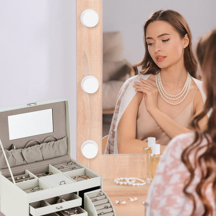 Jewelry box with mirror