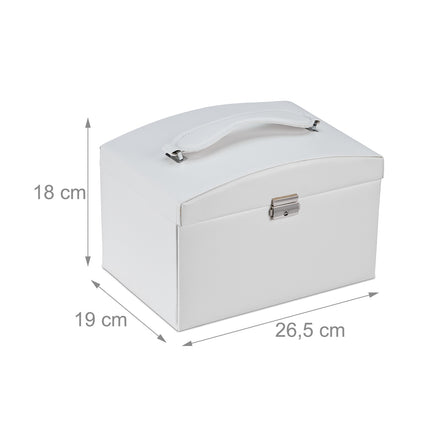 Jewelry box with mirror