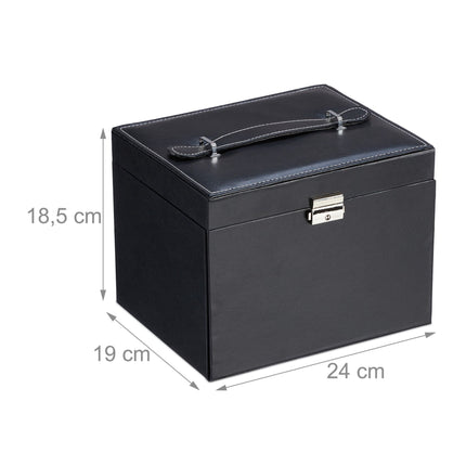 Jewelry box with mirror