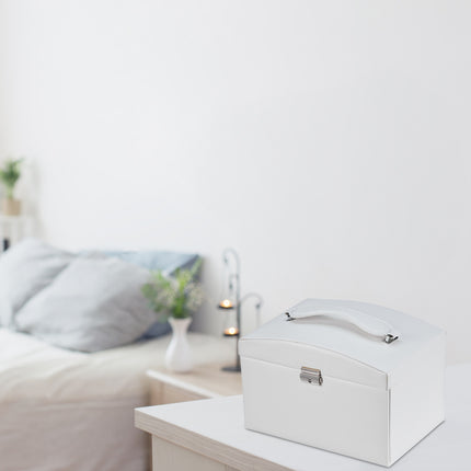 Jewelry box with mirror