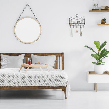 Jewelry holder for wall