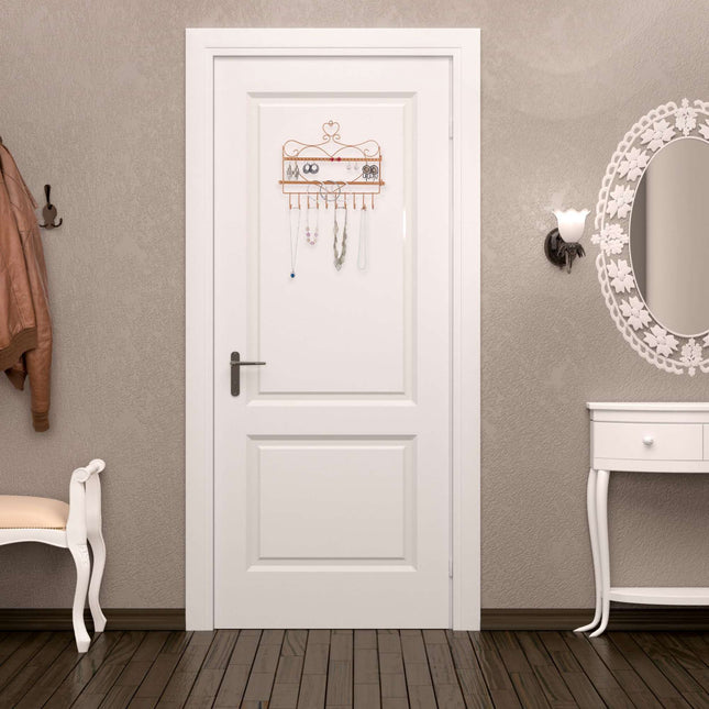 Jewelry holder for wall