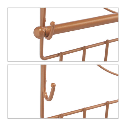 Jewelry holder for wall