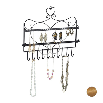 Jewelry holder wall