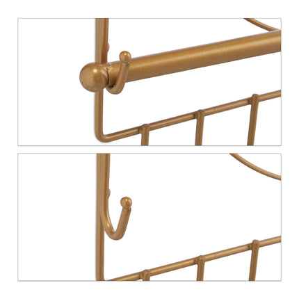 Jewelry holder wall