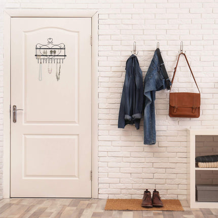 Jewelry holder wall