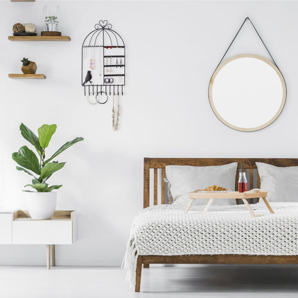Jewelry holder wall