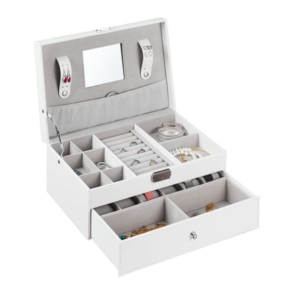 Jewelry storage with drawer