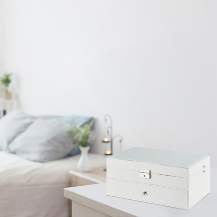 Jewelry storage with drawer