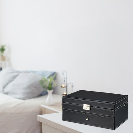 Jewelry storage with drawer