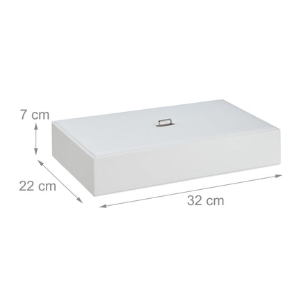Jewelry storage with lid