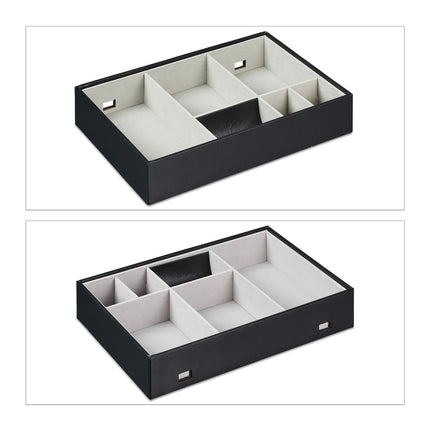 Jewelry storage with lid