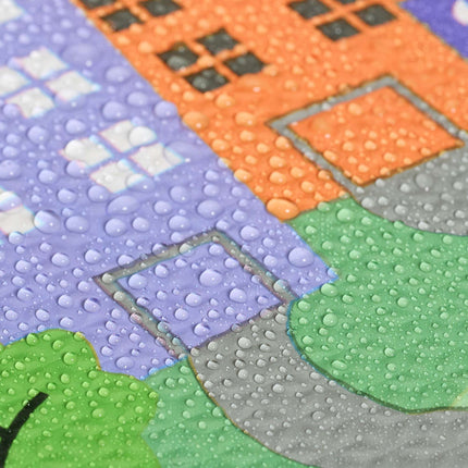 Jigsaw puzzle city