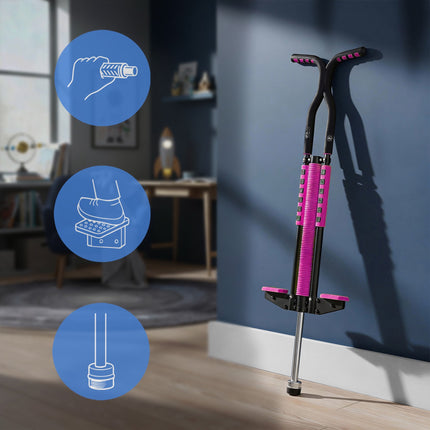 Jump Stick for Teens & Adults, Steel Frame, 102 cm