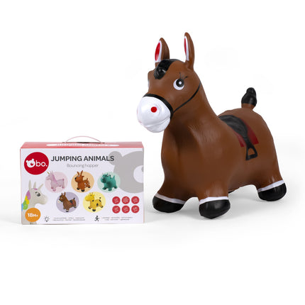 Jumping Animal Horse Toy for Kids, Interactive Play, Safe Material