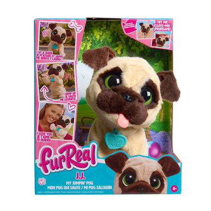 Jumping Pug Interactive Toy for Kids, Fun and Engaging