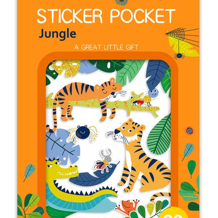 Jungle Avenir Stickers for Scrapbooking and Craft Projects