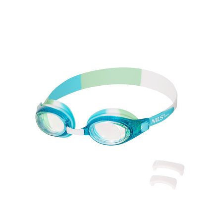 Junior Swimming Goggles, Blue, Anti-Fog, UV Protection
