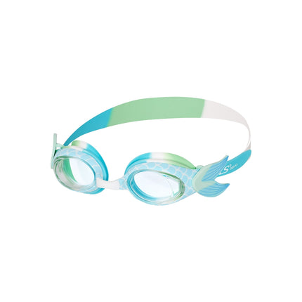 Junior Swimming Goggles, Blue Mermaid Design