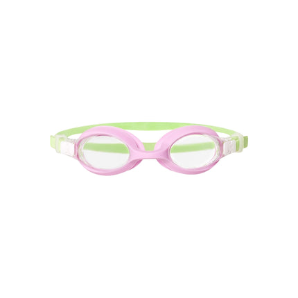Junior Swimming Goggles, Green/Violet, Anti-Fog Lens
