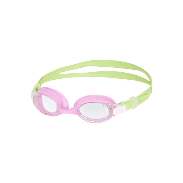Junior Swimming Goggles, Green/Violet, Anti-Fog Lens