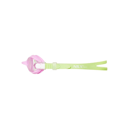 Junior Swimming Goggles, Green/Violet, Anti-Fog Lens
