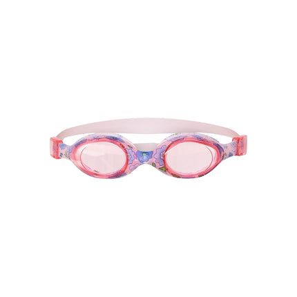 Junior Swimming Goggles, Pink Flowers Design